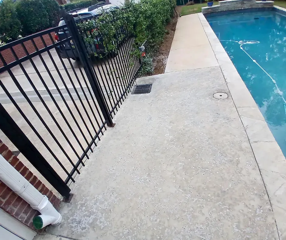 French Drain System Installation by the Garage in Boston, MA French Drain System Installation by the Garage in Boston, MA