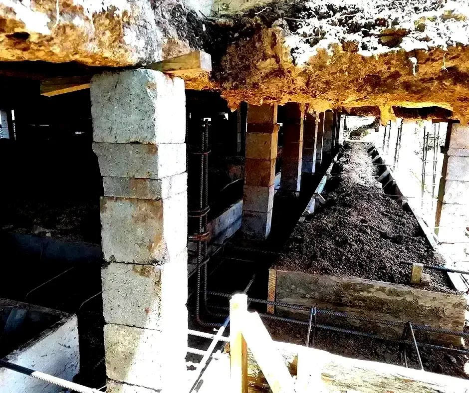 Interior view of Foundation Repair Boston, MA Interior view of Foundation Repair Boston, MA