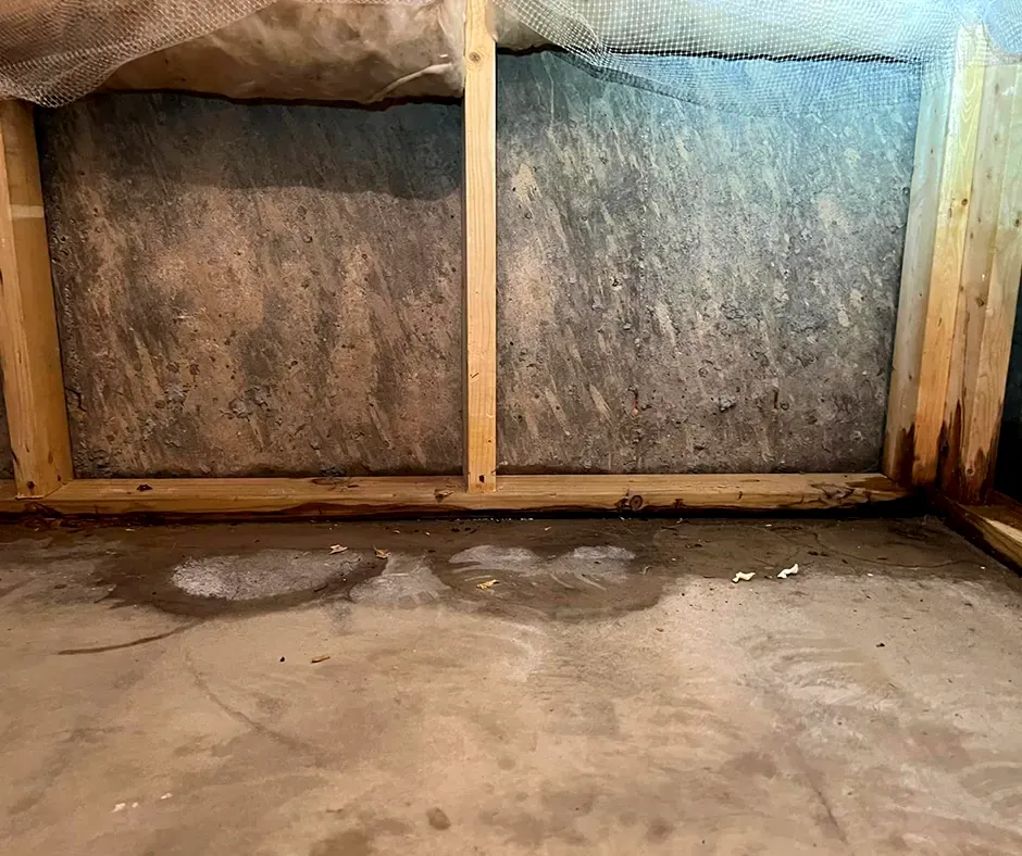 Moisture Issues Before Basement Crack Repair in Boston, MA Moisture Issues Before Basement Crack Repair in Boston, MA